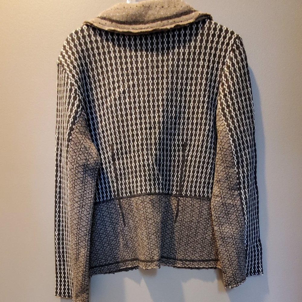 Nine West Lambs Wool Patch Pattern Jacket - image 2